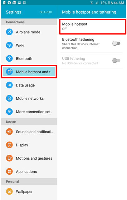 Cara Mengaktifkan Mobile Hotspot (Tethering) di Android 2